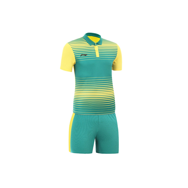 LI-NING KIDS中大童速干平口足球系列运动套装