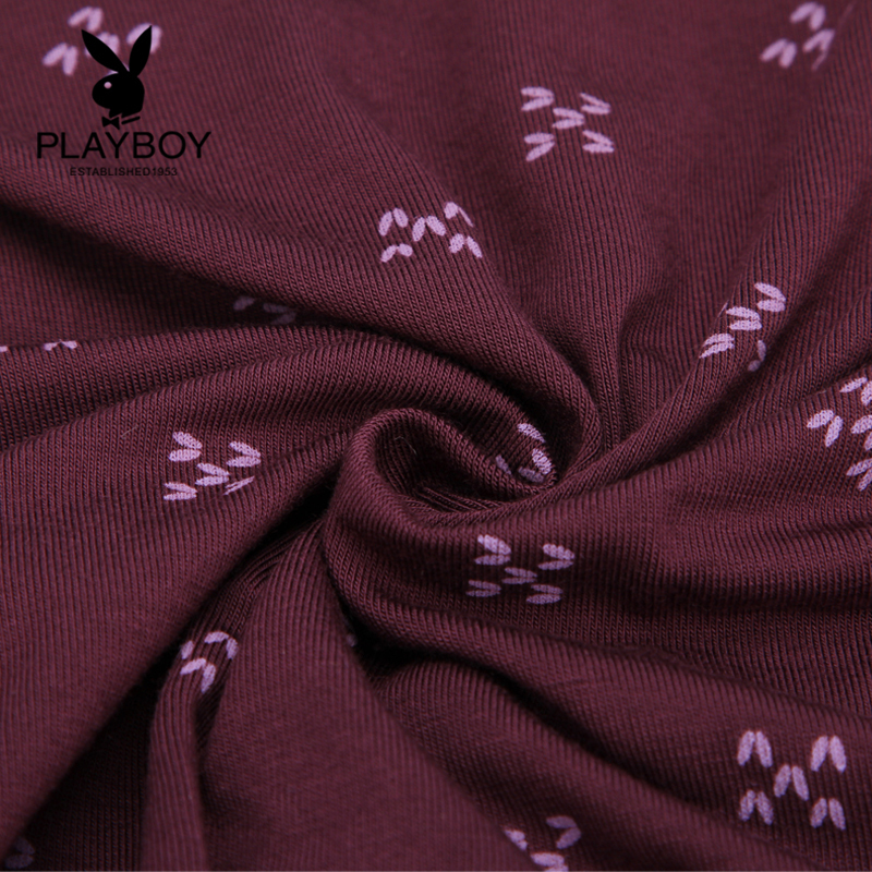 花花公子(PLAYBOY)5265男士内裤男平角裤中腰四角裤弹力宽松短裤
