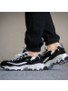 Skechers男鞋D’LITES厚底鞋轻便熊猫鞋跑步鞋52675-BKW