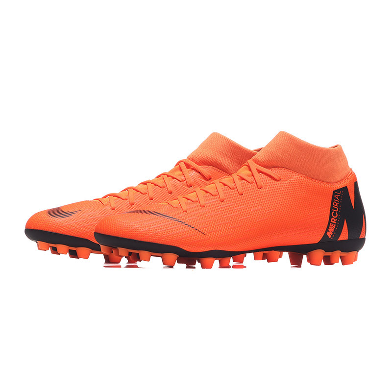 NIKE耐克男足球鞋刺客AG短钉足球训练鞋 AH7362 AO8997-810荷兰橙+白+荷兰橙+荧光黄 40.5码