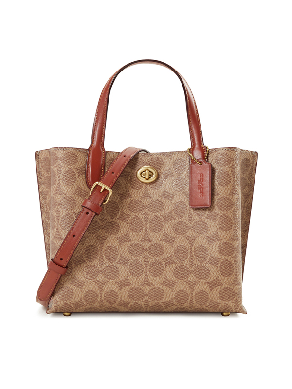COACH蔻驰 WILLOW 24 托特包 C8456奢侈品女包