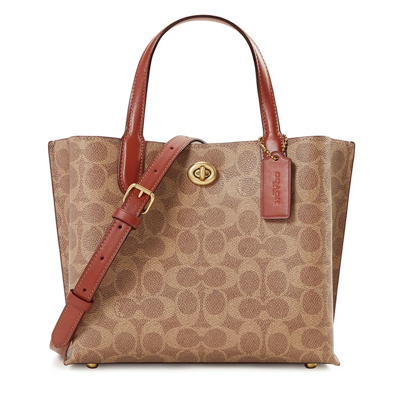 COACH蔻驰 WILLOW 24 托特包 C8456奢侈品女包图片