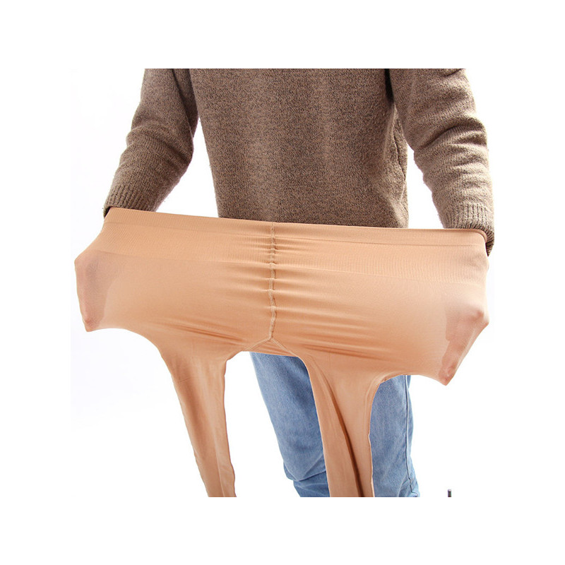 品彩(pincai)女士加大宽体打底裤百搭锦纶西瓜档连裤袜耐穿不易掉档裤