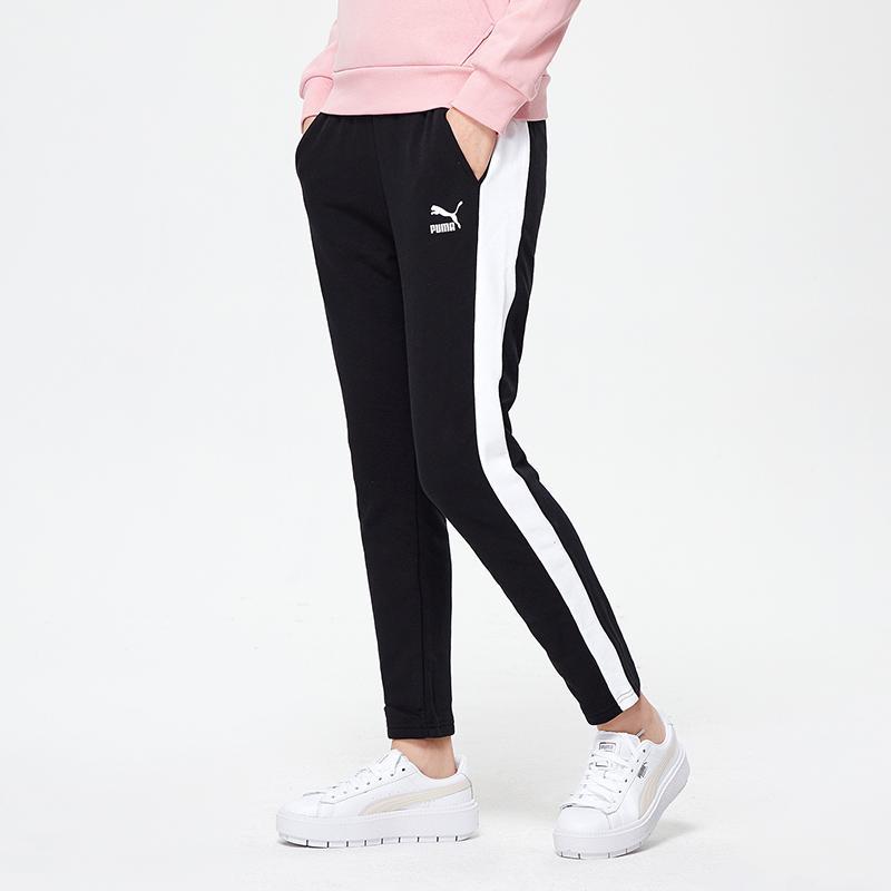 PUMA彪马女装T7运动服休闲运动针织长裤595961