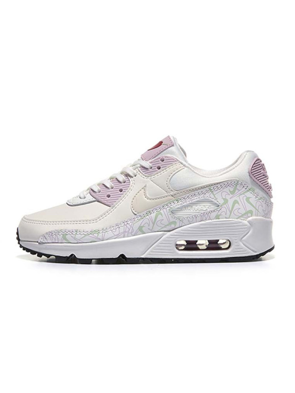 Nike耐克新款女子W AIR MAX 90 VDAY休闲鞋CI7395-100