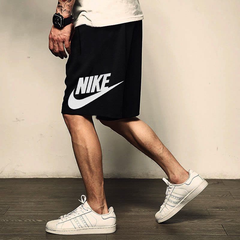 Nike耐克短裤男裤夏针织大码宽松跑步运动裤五分裤836278-010图片