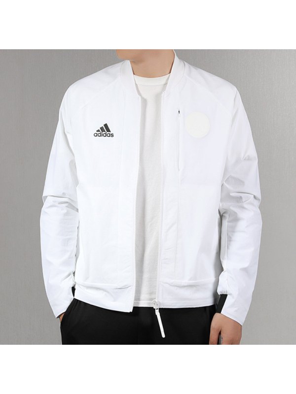 adidas阿迪达斯外套男2020春季新款运动服防风立领保暖夹克EH3825