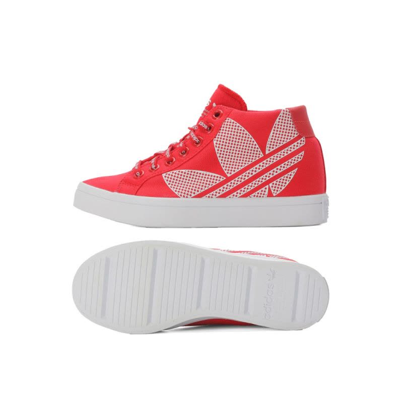 ADIDAS ORIGINALS(阿迪经典)COURTVANTAGE HEEL LOGO秋季女子经典鞋FU6821图片