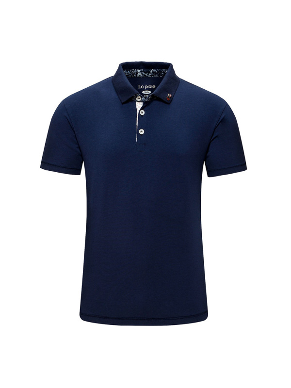 laproie法国莱博瑞男装夏季款户外休闲男式时尚短袖polo衫ch1861243