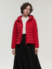 波司登大码加宽加大轻薄羽绒服女时尚妈妈装连帽保暖便携内搭外穿