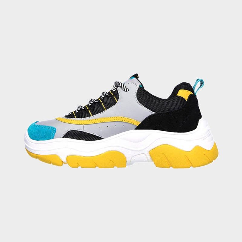 Skechers斯凯奇女鞋STREET系列复古老爹鞋活力撞色拼接户外休闲鞋74236图片