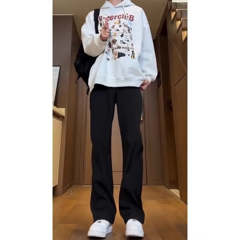 美式水洗黑色春夏季新款修身裤高街牛仔裤男