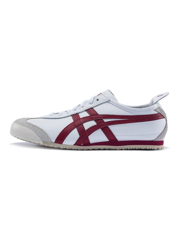 OnitsukaTiger/鬼冢虎皮质休闲鞋小白鞋男MEXICO66D4J2L-01