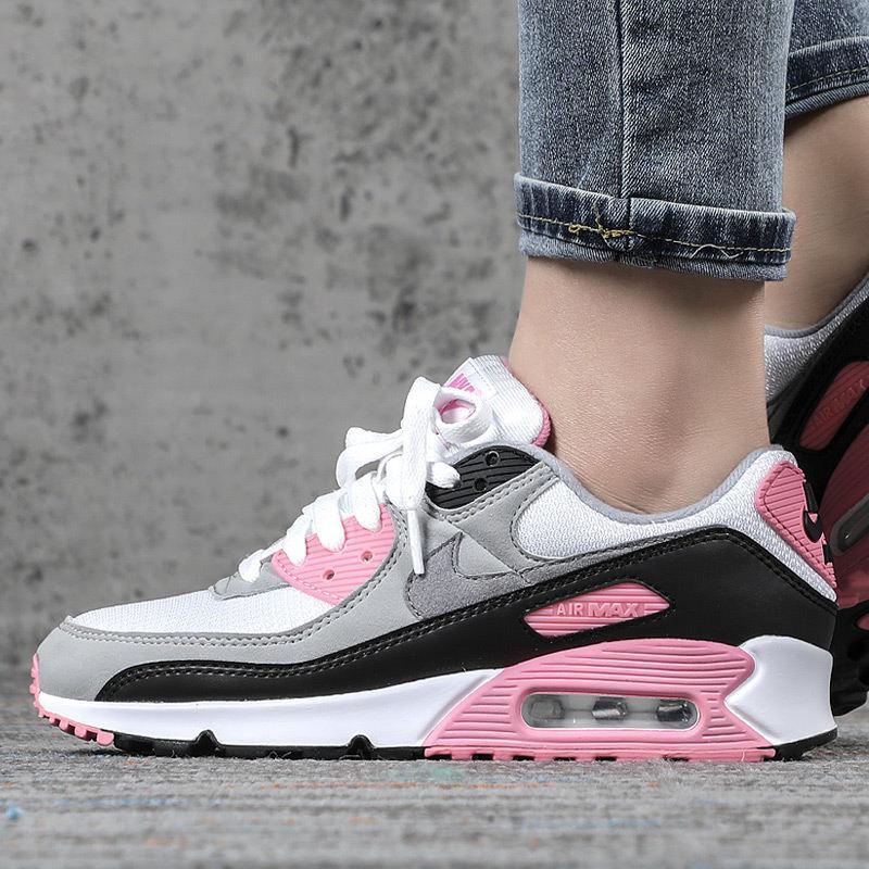 耐克（NIKE）女鞋AIR-MAX-90运动鞋气垫休闲跑步鞋CD0490