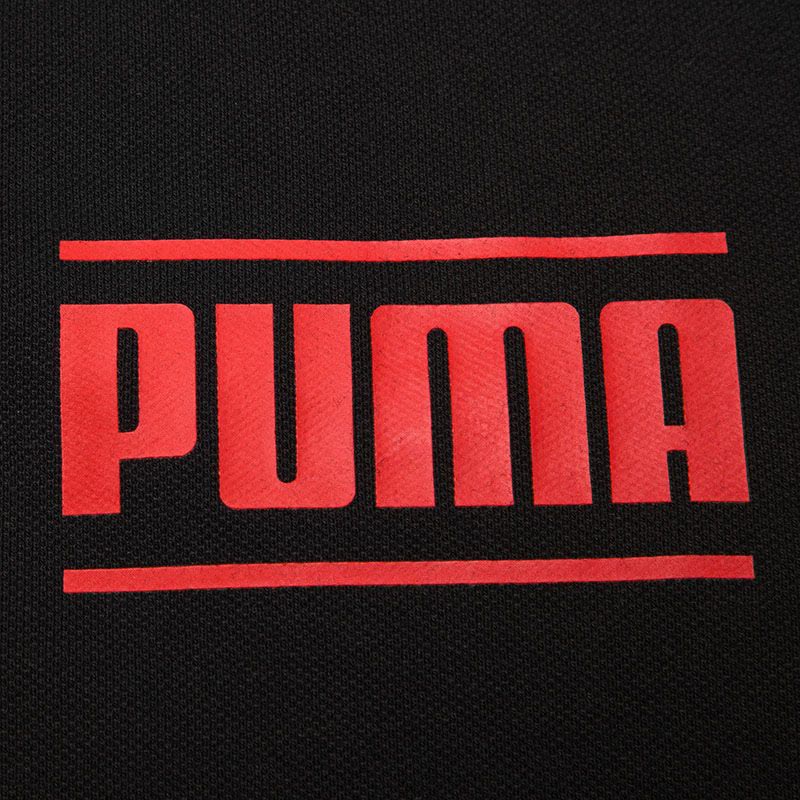 PUMA彪马男装休闲串标短袖宽松运动透气T恤845058-01图片