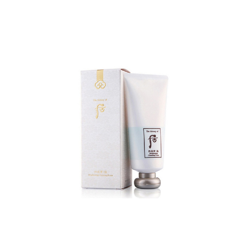 [专柜正品 顺丰速运]Whoo后拱辰享 雪玉凝净透泡沫洁面膏180ml