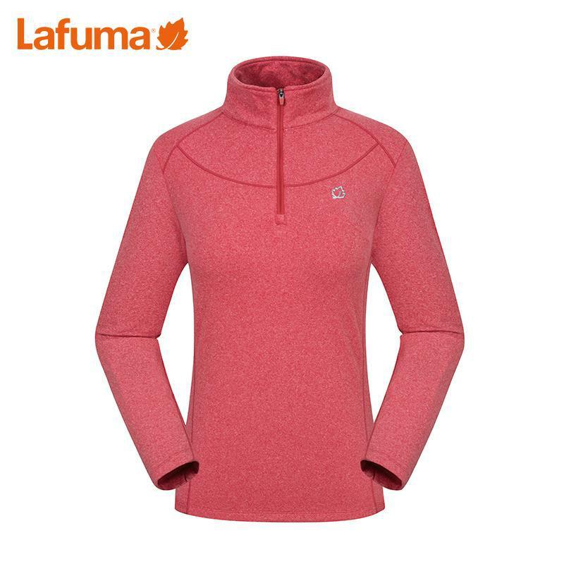 乐飞叶（LAFUMA）运动户外女士弹力轻便保暖立领长袖T恤LFTS9CL70