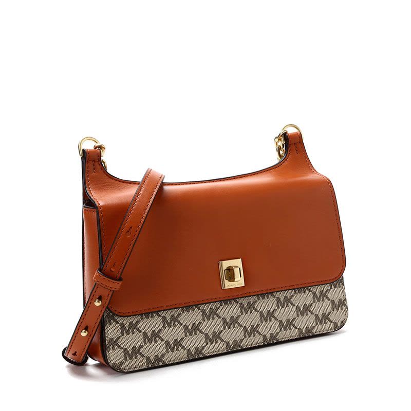 Michael Kors/迈克·科尔斯 女士MK印花Natalie拼接斜挎包 30F6ANEM2V图片
