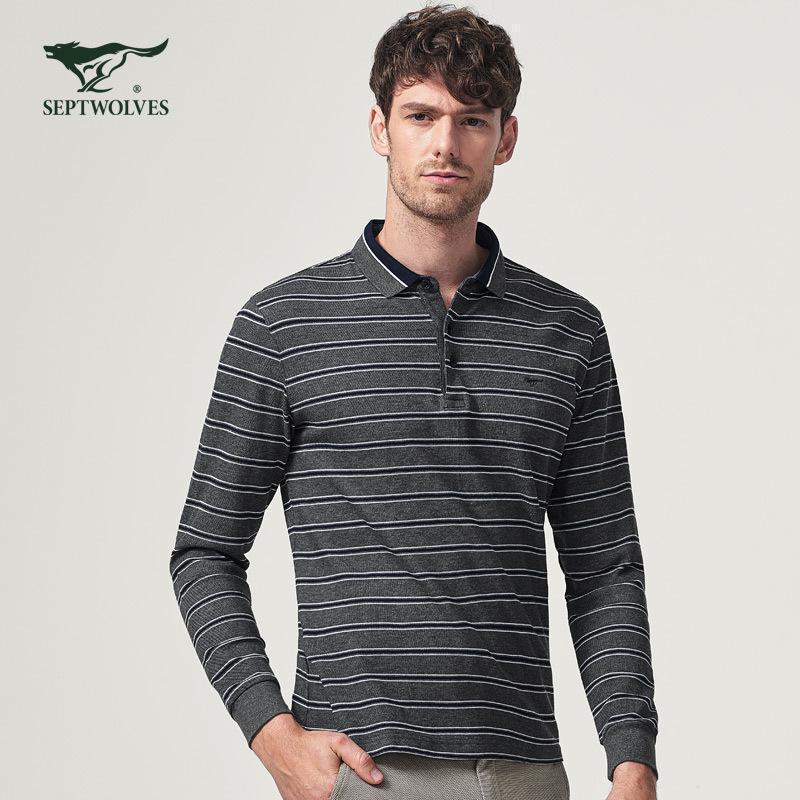 服装鞋帽>男装>男士polo衫>七匹狼(septwolves)>七匹狼(septwolves)
