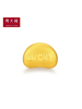周大福十二生肖lucky猪鼻路路通黄金吊坠R22159