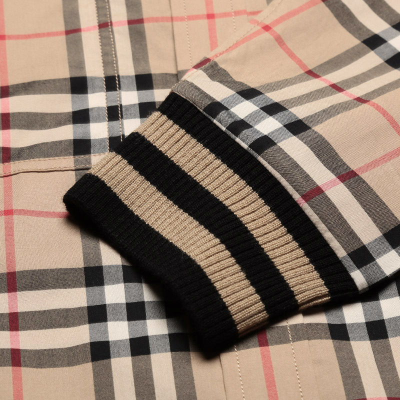 博柏利/巴宝莉 BURBERRY 男款 棉质长袖衬衫80501311