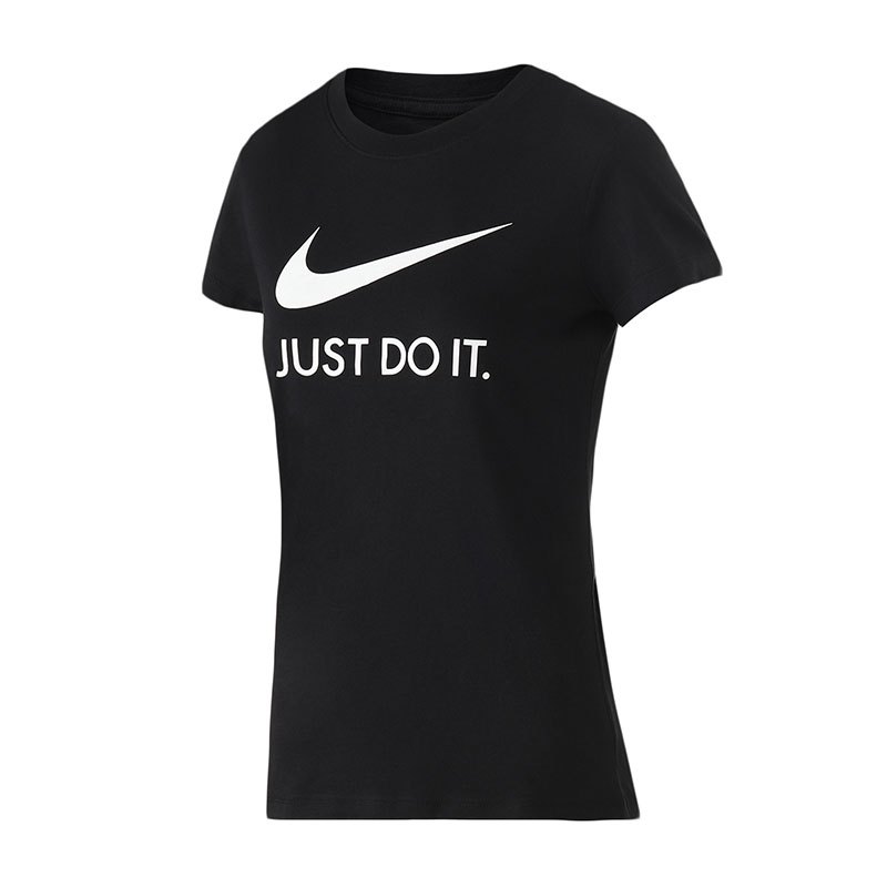 【自营】NIKE耐克女装短袖T恤经典圆领透气针织休闲运动服CI1384