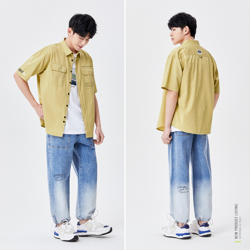 服装鞋帽>男装>男士衬衫>森马(semir)>森马(semir)男士衬衫>