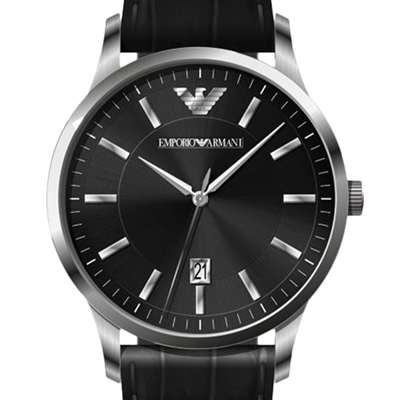 阿玛尼(EMPORIO ARMANI)手表时尚商务男士石英表