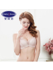 安莉芳蕾丝无钢圈聚拢文胸女士下厚上薄款舒适内衣EBW0034