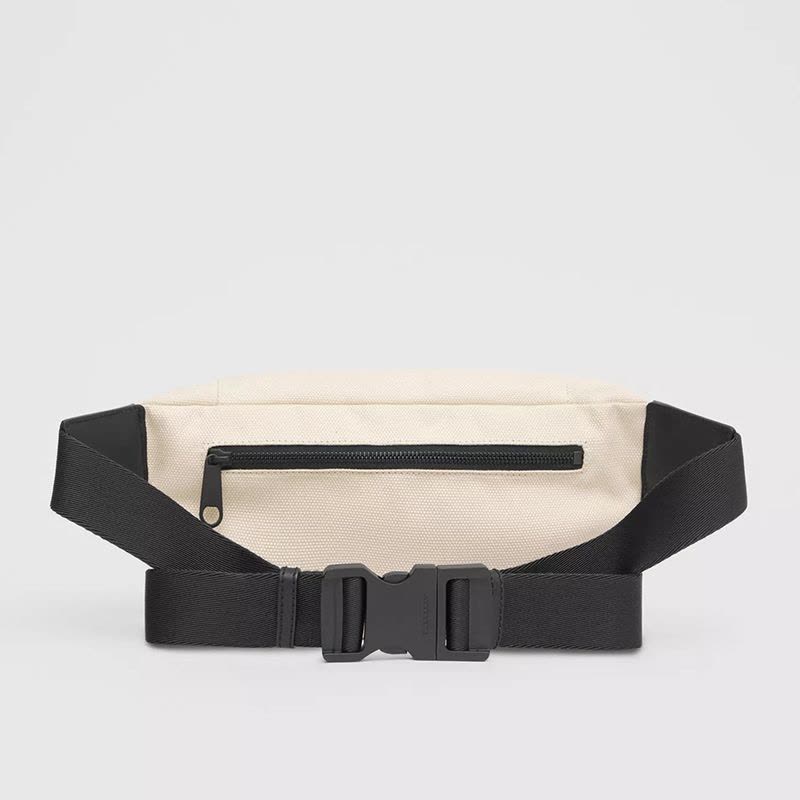 【预定】BURBERRY/博柏利 中号 Horseferry 印花棉质帆布腰包 31*7.5*16CM图片