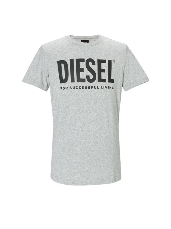 迪赛DIESEL 男士T恤 LOGO印花棉质S-00SXED-0AAXJ