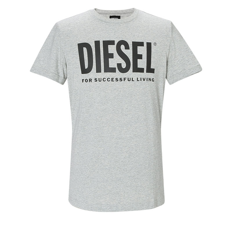 迪赛diesel男士t恤logo印花棉质s00sxed0aaxj视频