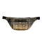 MCM 19新款男女中性黑金色人造革中号腰包单肩斜挎包MUZ9AFI36DG001