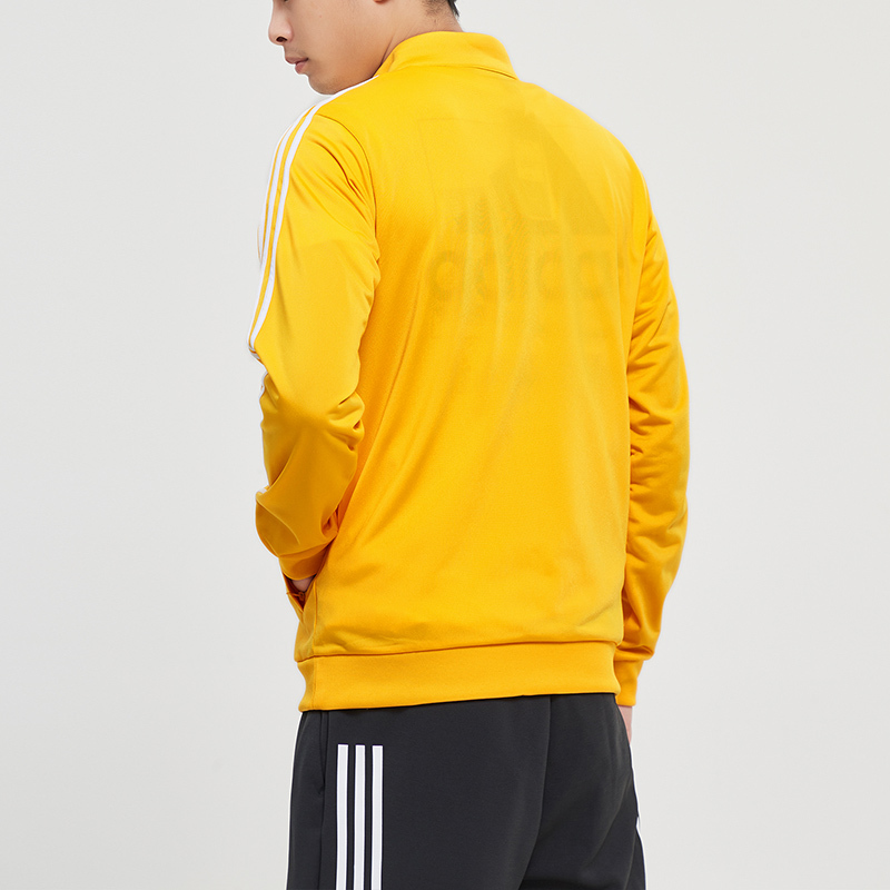阿迪达斯男服夹克外套立领时尚跑步运动休闲服装EI4892