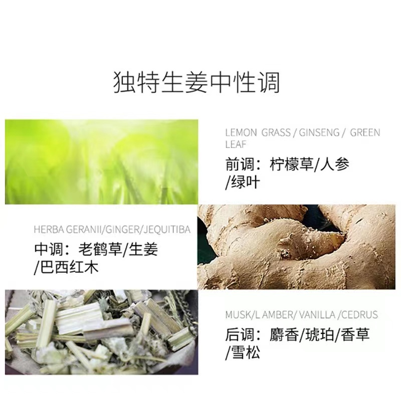 爱慕哲学全氨基酸体系生姜养发洗发水金姜300ml