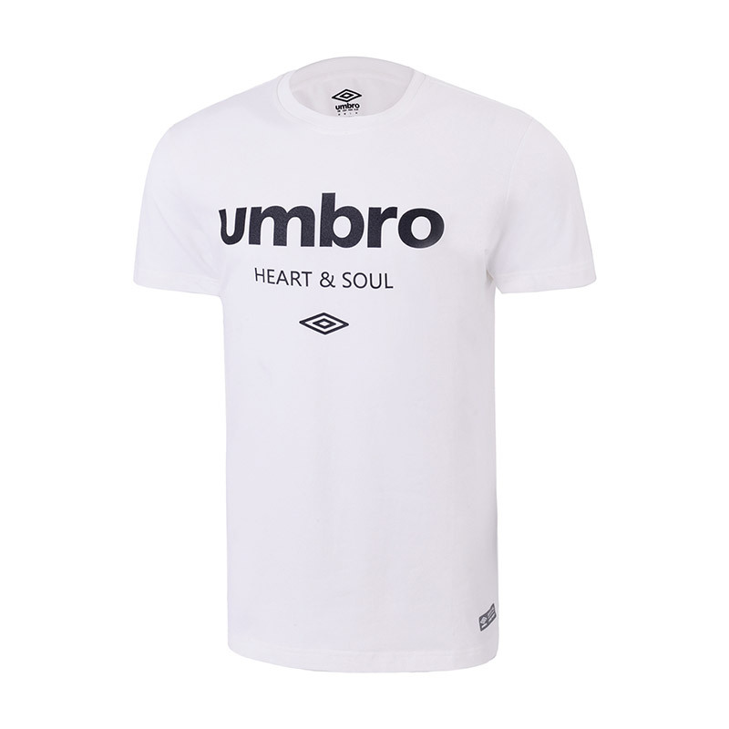【自营】茵宝UMBRO男装短袖T恤运动服运动休闲UOC63015-001