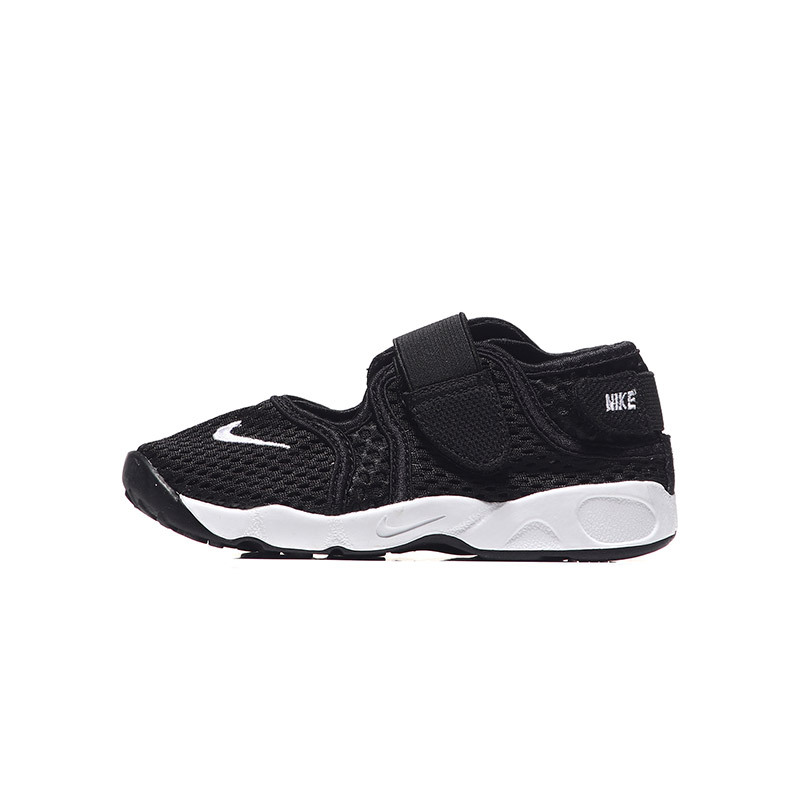 【自营】NIKE耐克男婴小童休闲鞋网面透气镂空运动鞋317415 317415-014黑+白 25码/适合脚长135mm