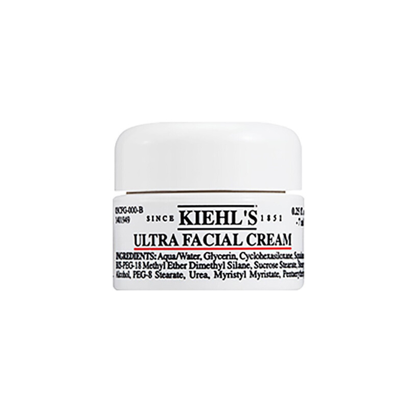 科颜氏(Kiehl’s)高保湿面霜7ml+科颜氏高保湿洁面啫喱30ml+科颜氏高保湿精华爽肤水40ml