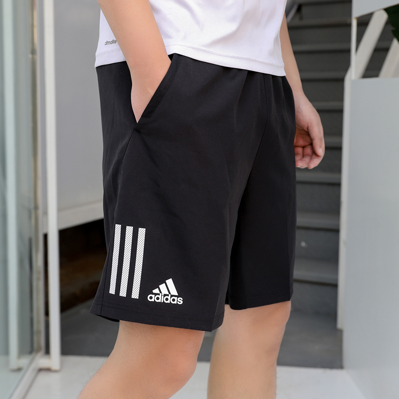 adidas阿迪达斯短裤男裤2021新款运动裤健身训练休闲五分裤du0874