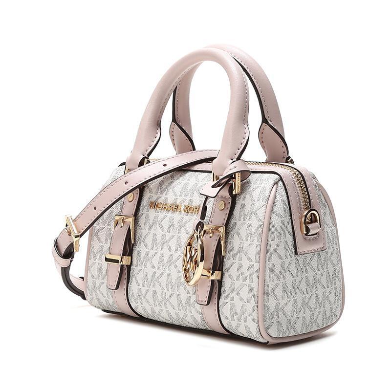 michaelkors迈克科尔斯mk女包人造革配皮小号手提单肩斜挎包32f9g06c0