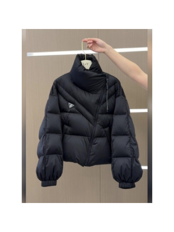 年新款棉服女冬短款韩版个性不规则棉衣设计感宽松加厚棉袄潮