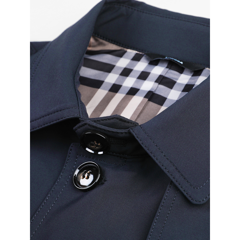 hodo红豆男装春秋季男士风衣轻商务休闲服英伦风修身外套男