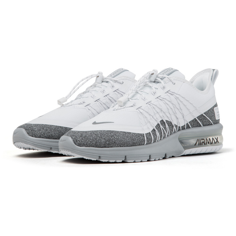 NIKE耐克 AIR MAX SEQUENT 4 UTILITY 女子避震缓冲运动鞋 AV5356