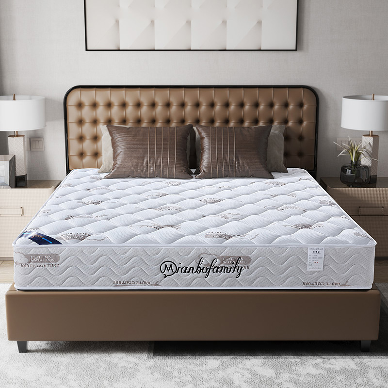 九氏joesh床垫du立袋装弹簧复合椰棕天然乳胶床垫加厚亲肤透气针织棉