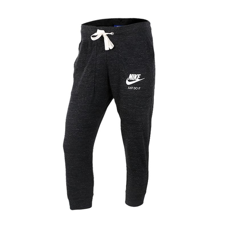 NIKE耐克夏女子针织系带透气收腿运动长裤 883724-010图片