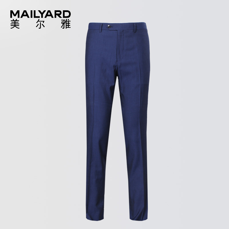 美尔雅(MAILYARD)西裤 羊毛商务男士西装裤 男式职业装长裤子 279