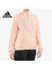 Adidas防风衣阿迪达斯外套女2020粉色上衣梭织运动夹克EH3910