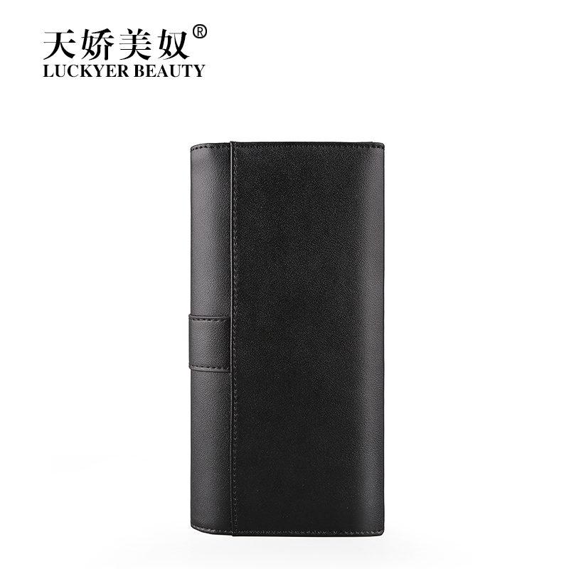 天娇美奴牛皮钱包女钱包2019新款长款手拿包女士钱夹子钱包女