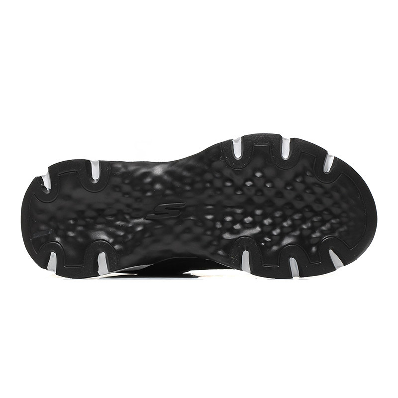 【自营】Skechers斯凯奇女鞋跑步鞋复古时尚透气网面运动鞋15490 15490/BKW黑色+白色
