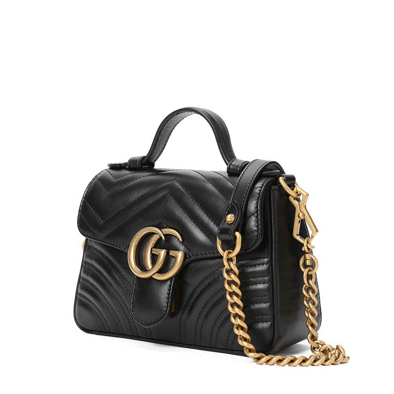 【预定】GUCCI GG Marmont 手提单肩包 迷你 547260 21*15.5*8CM图片